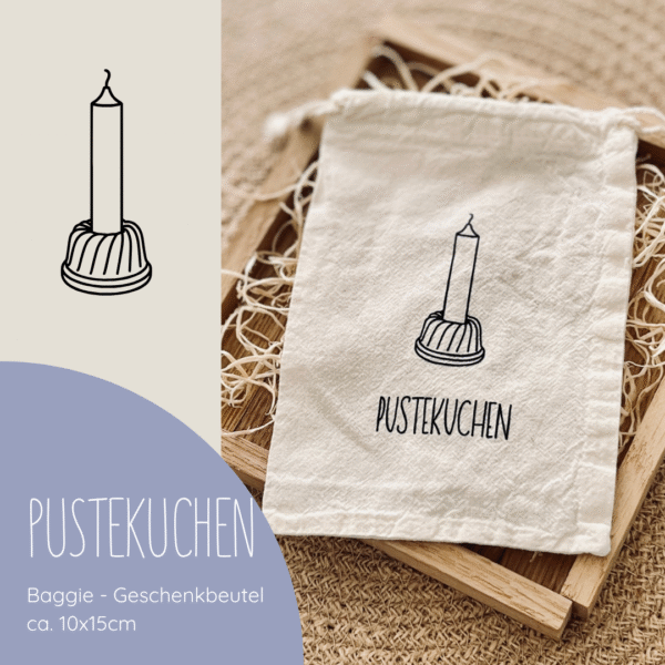 Baggie "PUSTEKUCHEN" 10x15cm