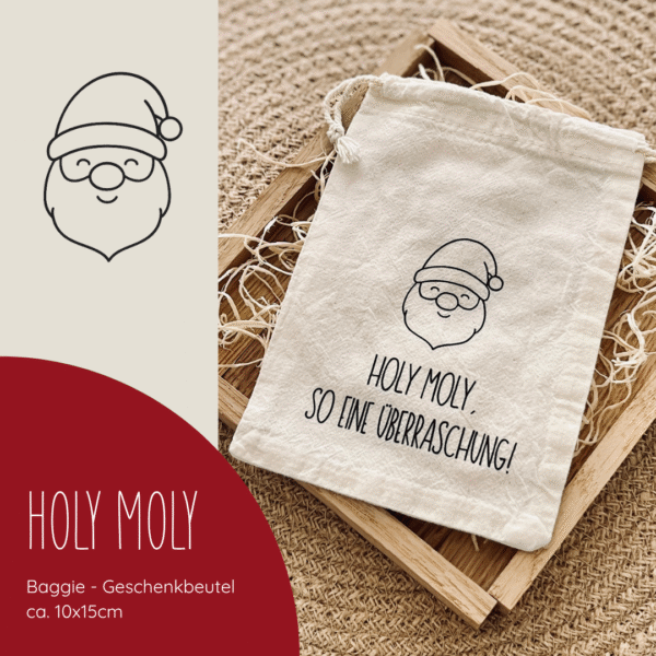 Baggie "HOLY MOLY" 10x15cm