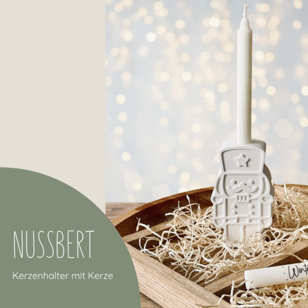KERZENHALTER "NUSSBERT"